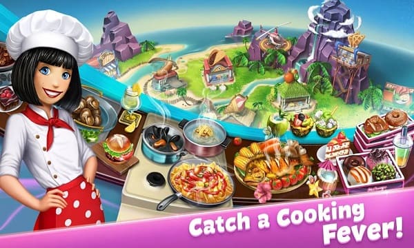 Cooking Fever Mod APK Unlimited Money And Gems