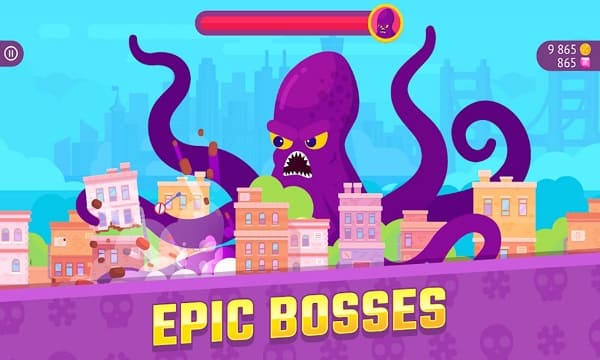 Bowmasters Mod APK Unlocked All Characters