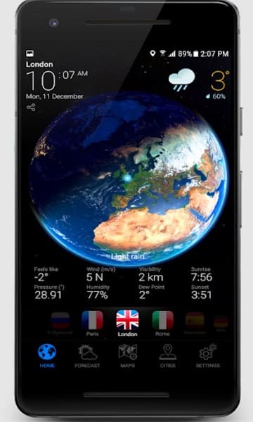 3D Earth Pro Local Forecast APK