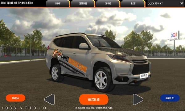 Cumi Darat Multiplayer Mod APK Unlocked All Cars