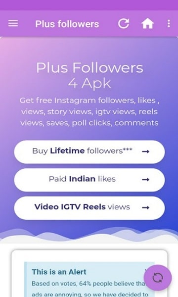 Plus Followers 4 APK