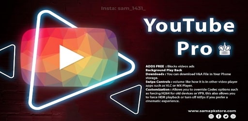 YouTube Pro Sam