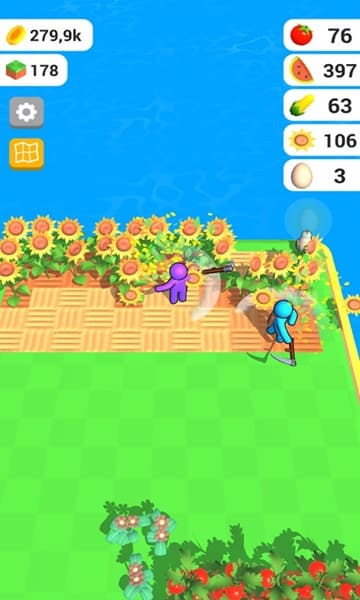 Farm Land Farming Life Game Mod APK Unlimited Money