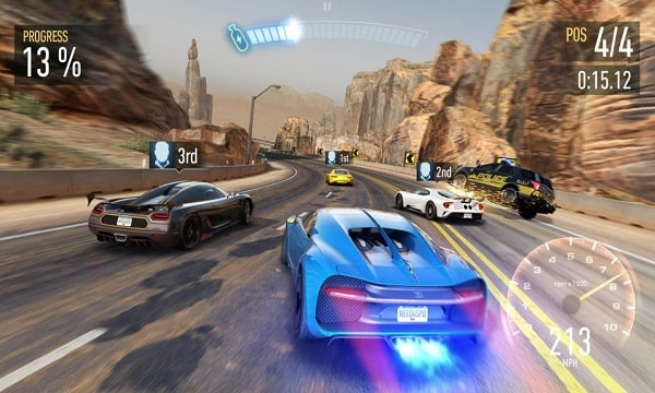 Need For Speed No Limits Mod APK All Cars Unlocked