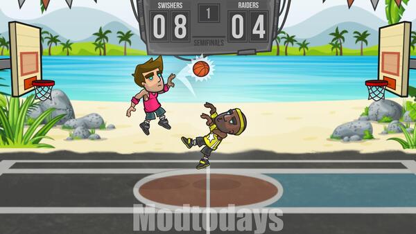 Basketball Battle Mod APK Unlimited Gold