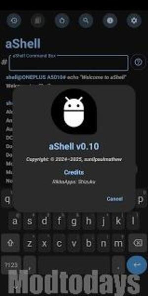 aShell APK No Root