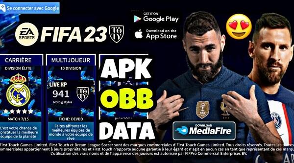 W Top Games Fifa 23 Mobile Mod APK
