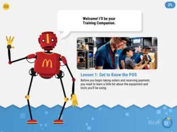 McDonald's Training Simulator